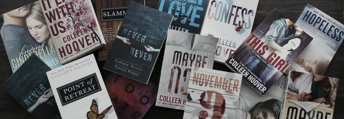 Colleen Hoover e o seu universo de livros