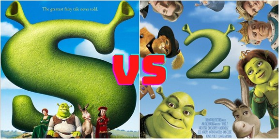 “Shrek” Vs “Shrek 2″…De acordo com a ciência