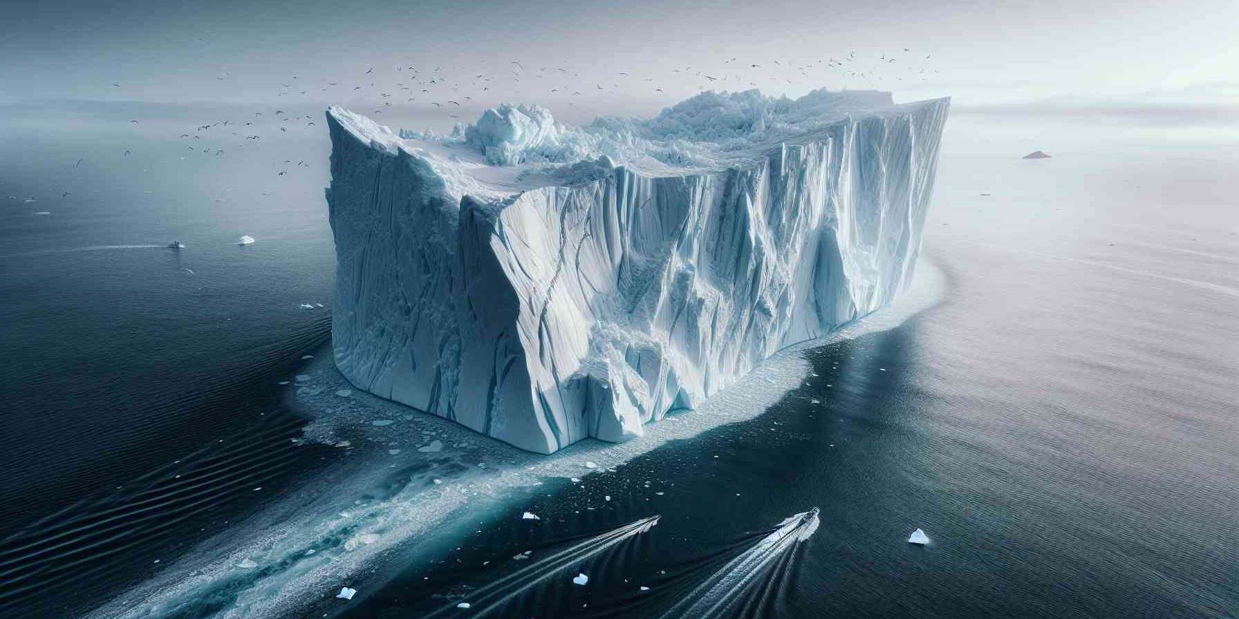 A23a: o maior iceberg do mundo está em movimento