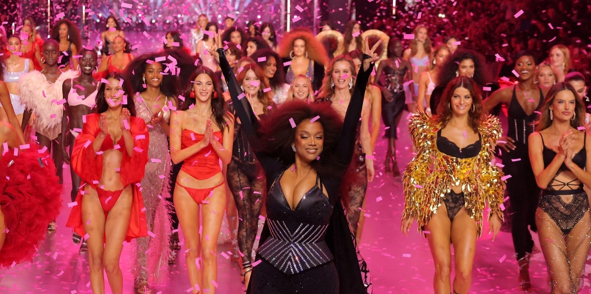 Asas e Glamour: Victoria’s Secret Fashion Show 2024 Brilha com Diversidade e Inclusão