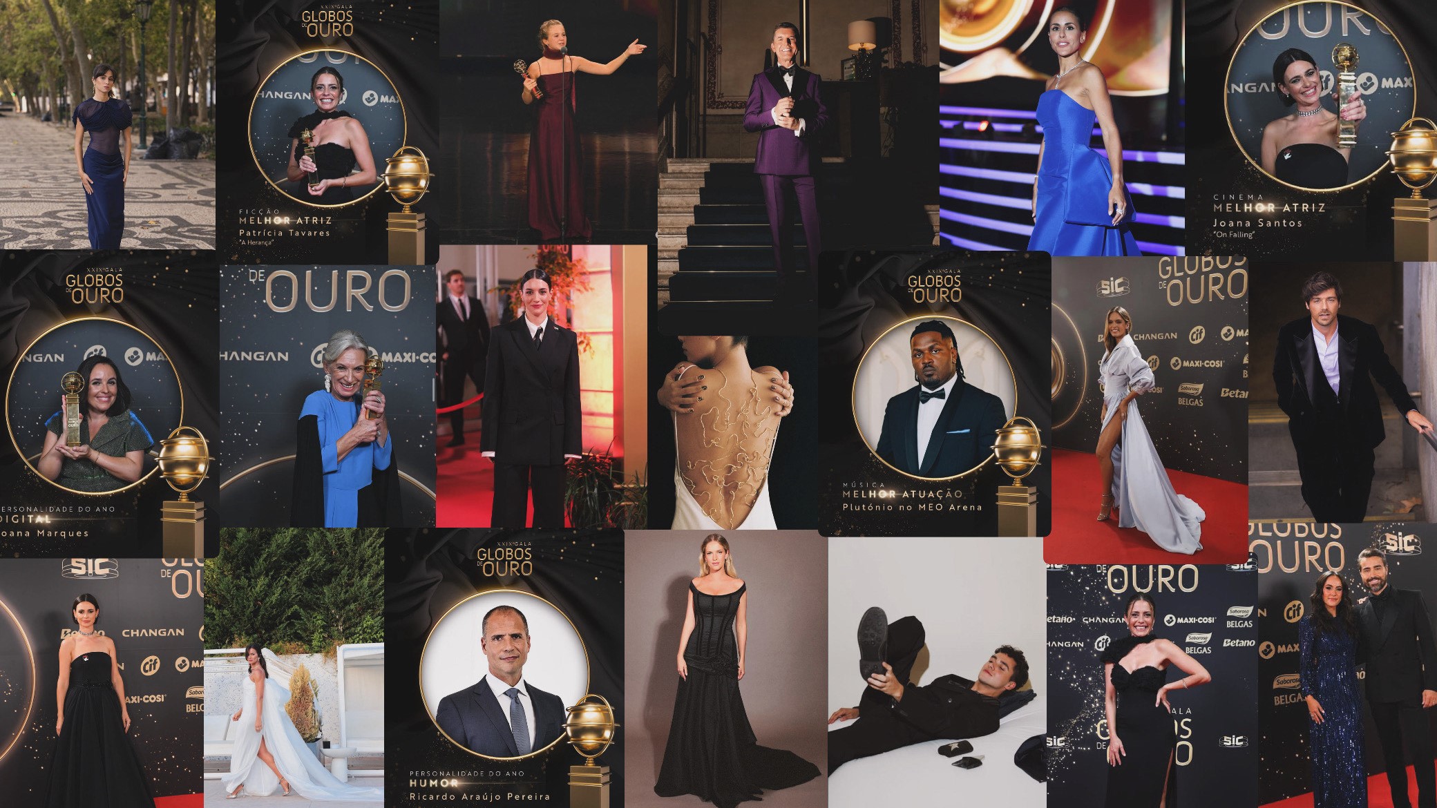 Outfits Globos de Ouro 2025