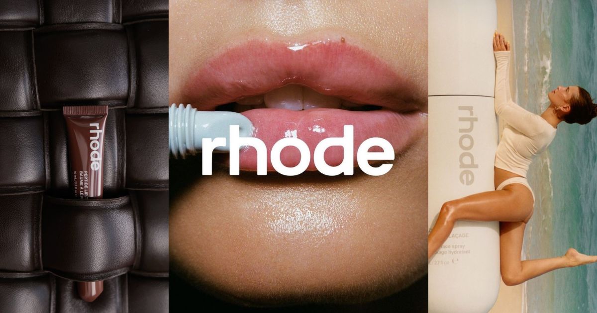 A It Brand do Momento: Rhode by Hailey Bieber.