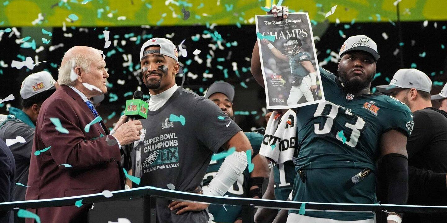 Eagles voam e vencem o Super Bowl